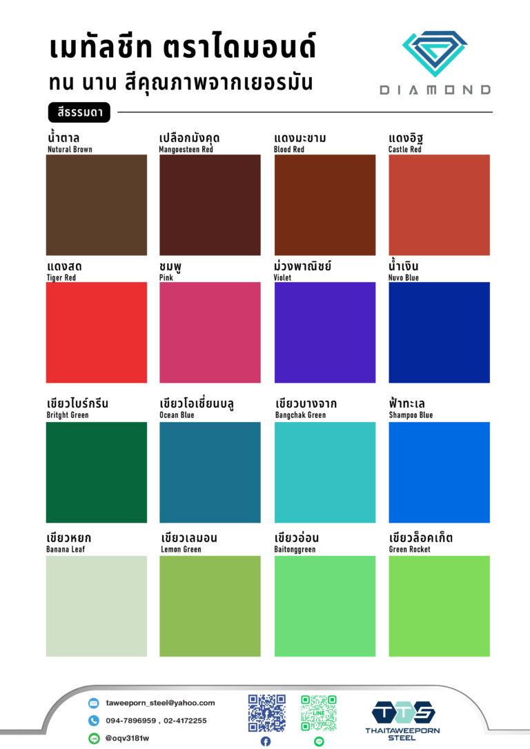สีเมทัลชีทตราไดมอนด์-02